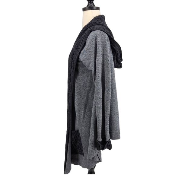 Vanessa Virginia Mixed Herringbone Cardigan - Picture 4 of 7